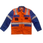 Мъжко работно яке куртка Multinorm немско размер L 54 светлоотразително, снимка 1