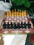 Шах48/48 с дървени фигури от орех и габър, снимка 1