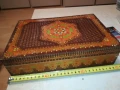 КРАСИВА ДЪРВЕНА КУТИЯ 30СМ 0306251009, снимка 1