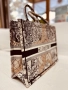 Голяма чанта Christian Dior от жакардов плат, снимка 2