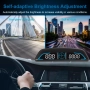 Универсален автомобилен HUD Head Up дисплей, цифров GPS скоростомер, снимка 3