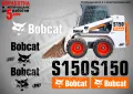 BOBCAT S130 стикери надписи, снимка 2