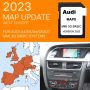 Audi 2023 MMI 3G Basic BNav Navigation Sat Nav Map Update SD Card A4/A5/A6/Q5/Q7, снимка 1 - Аксесоари и консумативи - 45263710