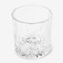 Комплект от деликатно стъкло,6 чаши и купа за лед с удобни щипки, снимка 3
