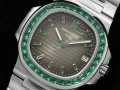 Мъжки часовник Patek Philippe Nautilus Ruby Bezel с автоматичен швейцарски механизъм, снимка 4