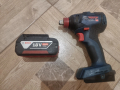 Ударен гайковерт BOSCH GDX 18V-200 и батерия BOSCH 5Ah, снимка 1