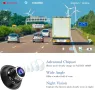 CHORTAU Dash Cam 4,8 инча със сензорен екран в огледало, снимка 3