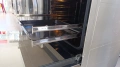 Свободностояща фурна AEG  с керамичен плот,  инокс широка 60 см. пуш бутони , снимка 9