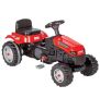 Крачно тракторно превозно средство червено 95x51x51cm, снимка 1 - Други - 45842173