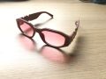 Дамски слънчеви очила розови Versace реплика, снимка 2