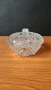 Захарница/бонбониера/бижутерка от пресовано стъкло, снимка 4