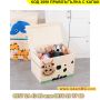 Сгъваема кутия подходяща за съхранение на играчки, правоъгълна с капак-КОД 3890 ПРАВОЪГЪЛНА С КАПАК, снимка 7
