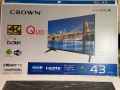 Телевизор Crown 43JQ71UAW, 43 inch, SMART TV, QLED, 3840x2160 UHD-4K, Frameless, PVR, Android, снимка 6