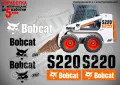 BOBCAT T250 стикери надписи, снимка 11