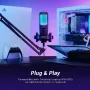 TONOR USB комплект микрофон с RGB
за игри подкаст YouTube TikTok микрофон за компютър , снимка 5