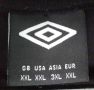 Черна памучна тениска Umbro (XХL), снимка 8