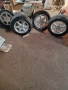 Алум.джанти R16 5х114"3 с мн.добри зимни гуми, снимка 5