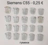 Клавиатура за Siemens ST55, A55, C55, S25, S35, C25, C35, C30, A35, A36, A65, снимка 3