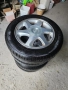 Лети джанти "15" 4х114 с нови гуми 185/65/15 Нисан Nissan, снимка 1