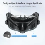 AMVR FC4L Защитна подложка за лице, интерфейс за лице за Meta/Oculus Quest 3, снимка 3