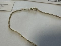 Златен синджир 1.36гр.56см., снимка 5
