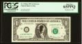 Банкнота уникат ERROR Fr. 1910-J $1 от 1977 г., снимка 1 - Нумизматика и бонистика - 45143287