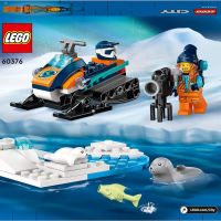 Конструктор LEGO City (60376)- Снегомобил, Арктически изследовател , снимка 4 - Конструктори - 45604832