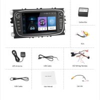 НОВА - Мултимедия, Ford 7, Android, Черен, снимка 4 - Навигация за кола - 45455750