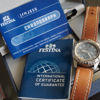  Оригинален часовник FESTINA, снимка 6 - Мъжки - 45059834