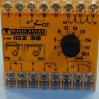реле време Willy Vogel IGZ 36 electronic lubrication timer 220V, снимка 2 - Резервни части за машини - 45133553