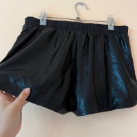 Kate Kasin Къси черни панталонки с ластик и джобове L размер 🖤, снимка 4 - Къси панталони и бермуди - 44993818