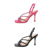 Елегантни дамски сандали на висок ток, 2цвята , снимка 1 - Сандали - 45063195