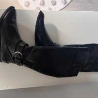 Zara ботуши черни чизми, снимка 9 - Дамски ботуши - 44939465