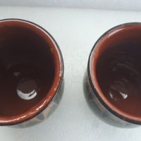 Две глинени чашки, снимка 2 - Чаши - 45083597