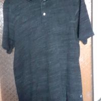 Тениска мъжка сива, пъстра, с яка, снимка 1 - Тениски - 45955661