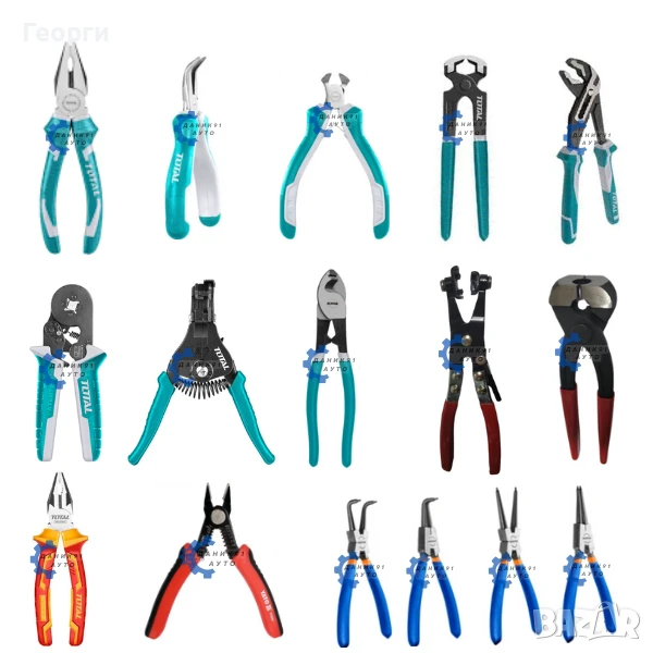 Клещи - керпеден, резачки, зегер и др., снимка 1