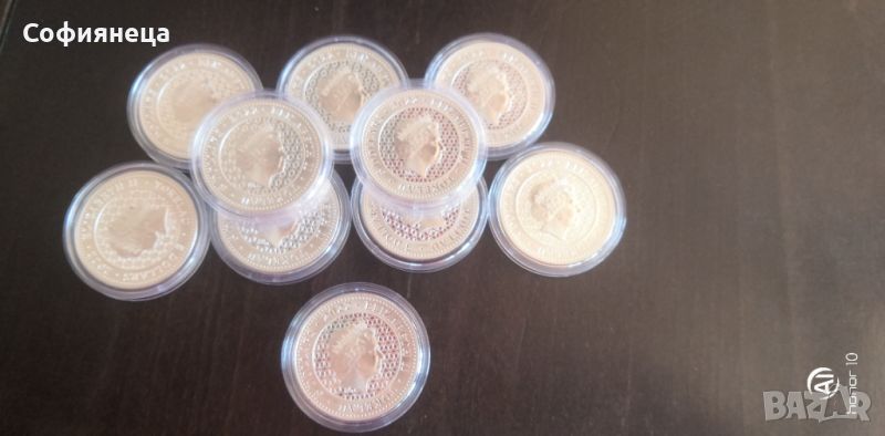 1 oz Сребро БИК и МЕЧКА Токелау 2022 унция, снимка 1