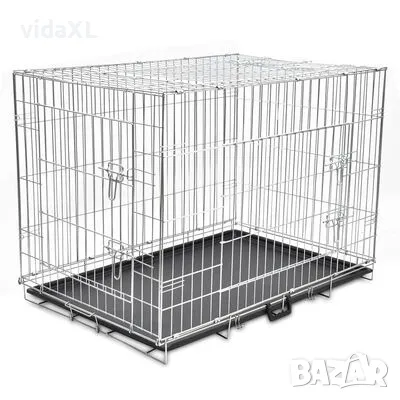 170218 Foldable Metal Dog Bench XL（SKU:170218, снимка 1