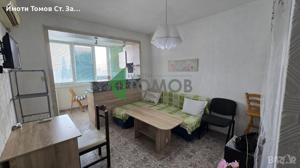 Компактен двустаен апартамент под наем в кв. Аязмото, снимка 1