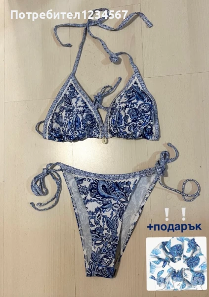 ЗАПАЗЕН, вижте другите бански в обявите ми-НОВ БАНСКИ  🩵🤍, снимка 1