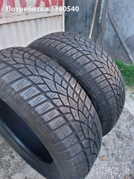 Зимни гуми 2 броя 215/65/R 16 Dunlop - 7 мм грайфер , снимка 1