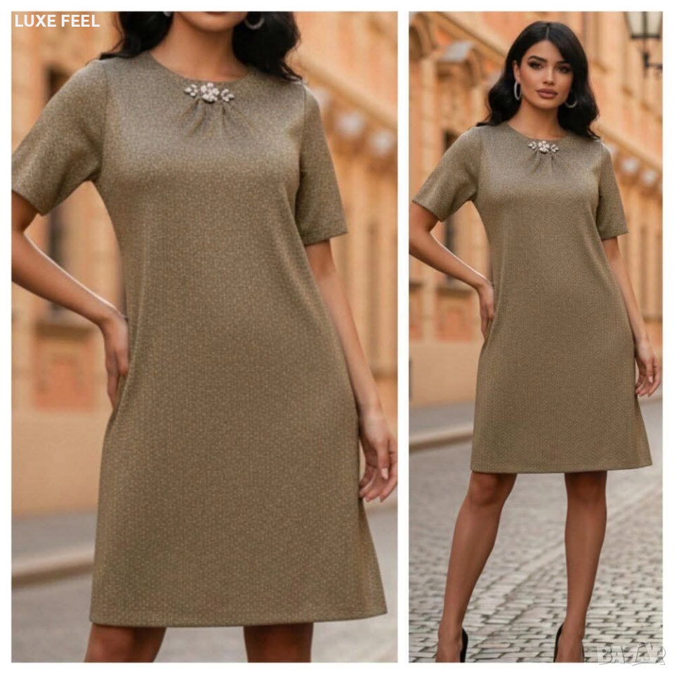 Дамска Рокля с Ламе ⚜️, снимка 1