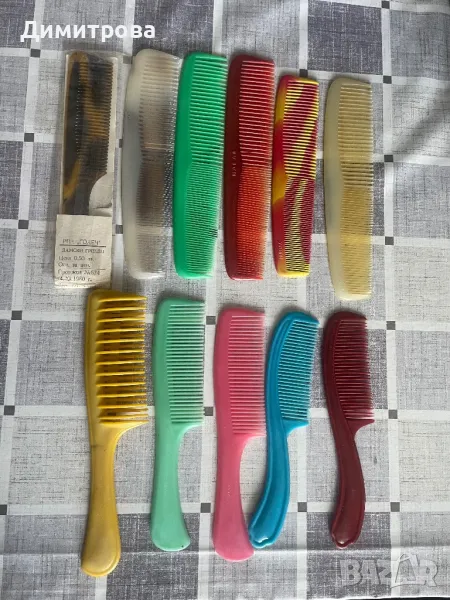 Гребен, гребенче, четки за коса, дървен гребен - видове, снимка 1