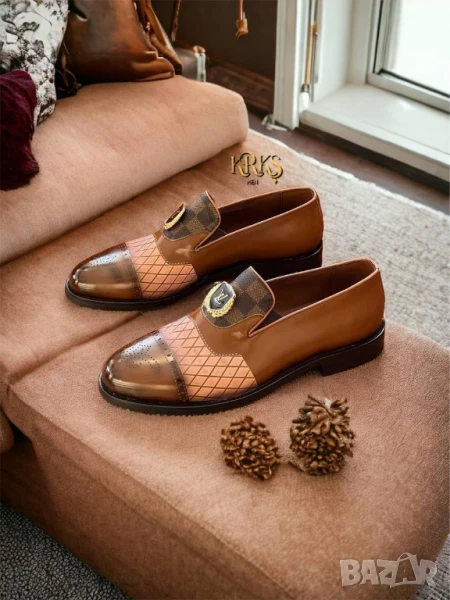 мъжки мокасини louis vuitton , снимка 1