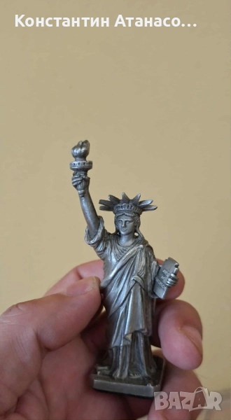 vintage метална фигурка, снимка 1