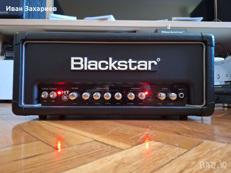 Лампов усилвател за електрическа китара Blackstar HT 5R – като нов!, снимка 1