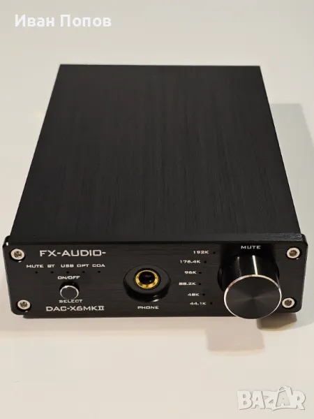 Дак и усилвател за слушалки FX-AUDIO DAC-X6 MKII DAC Headphone Amplifier, снимка 1