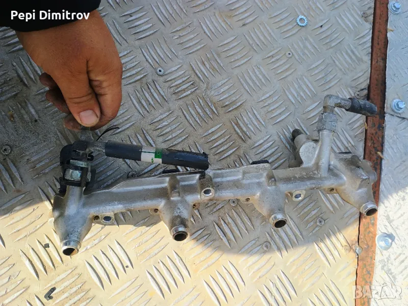 Горивна рейка, дюзи, клапан за Ford Focus, 2.0i, 1998-2005г., 988F-9H487-HA, 988F9H487HA, 9 8F-9D80,, снимка 1