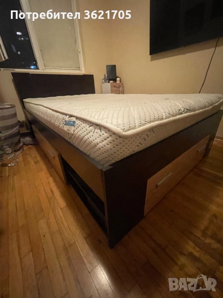 Легло+гардероб+подарък матрак Ted Body Balance, снимка 1