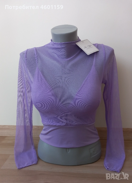 Луксозна дамска блуза , снимка 1